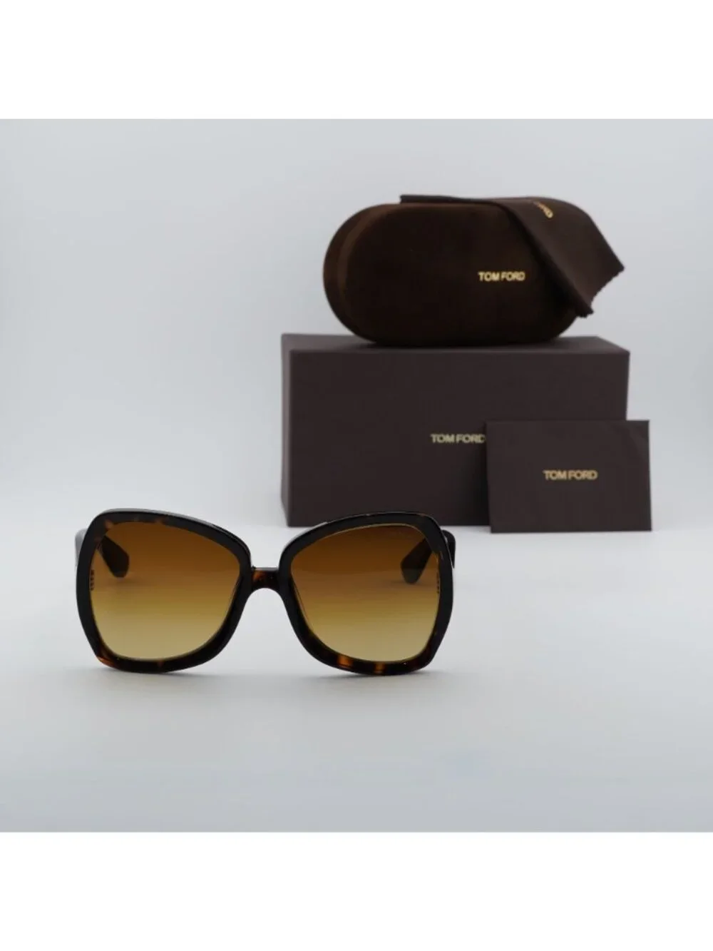 Tom Ford Jerry FT1222 52F Butterfly Sunglasses – Havana / Brown